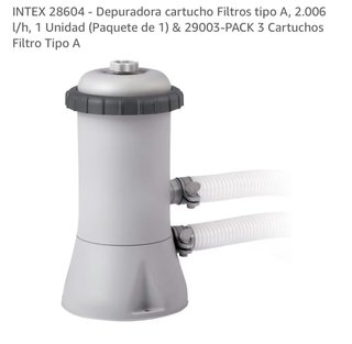 Piscina Intex 3x2 con depuradora