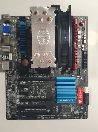 Placa base, CPU, Memoria y Refrigeración