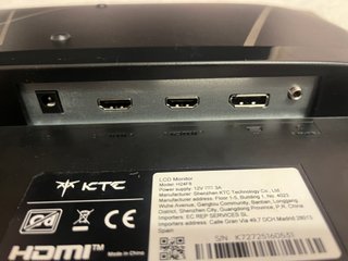Monitor KTC 190hz Negro