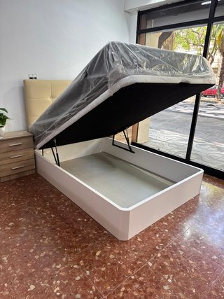 Letto con contenitore + materasso in memory foam