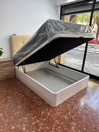 Letto con contenitore + materasso in memory foam