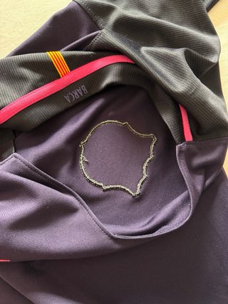 Camiseta FC Barcelona Nike Morada y Rosa