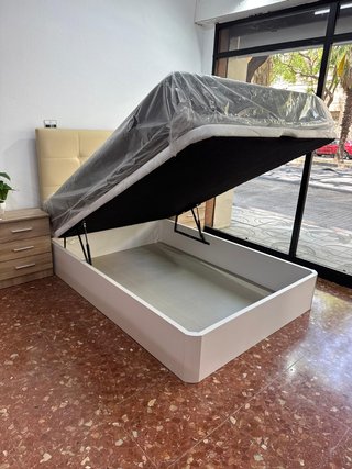 Letto con contenitore + materasso in memory foam