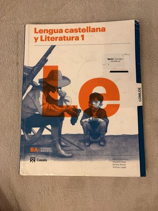 Lengua castellana y literatura 1, Le Bachillerato