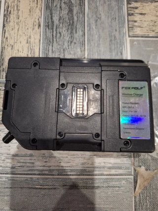 Soporte Moto Foxwolf Carga Inalámbrica Qi