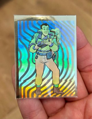 The Real Ghostbusters Panini Holograma 3D letra N