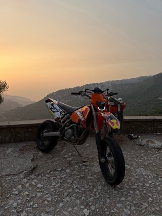 KTM 450 EXC supermotard con itv