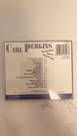CD de Carl Perkins: Greatest Hits Rock & Roll