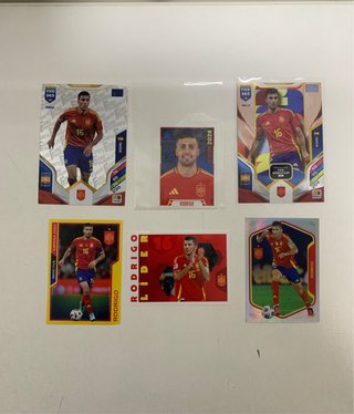Cromos de fútbol Rodri