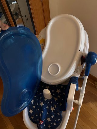 Trona de bebé piku astronautas de segunda mano