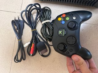 Xbox Clásica Negra + Accesorios(LEER)