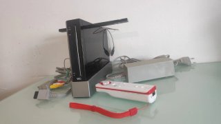 Consola Nintendo Wii Negra Completa