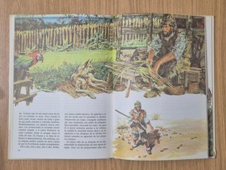 Robinson Crusoe. Edición ilustrada de Bruguera