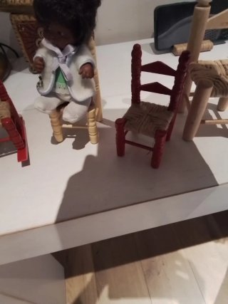 Mini Sillas Muñecas Barriguitas nuevas años 80/90