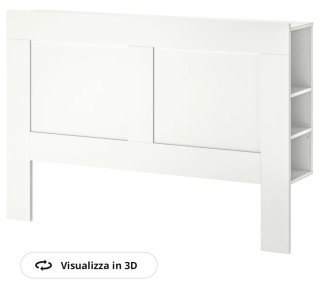 Testiera letto Ikea Brimnes
