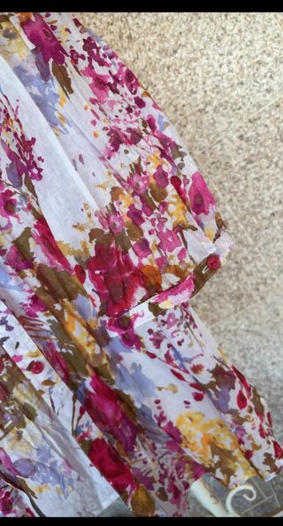 Blusa floral ERFO talla 46