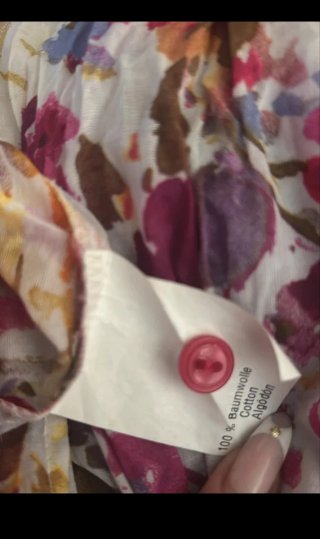 Blusa floral ERFO talla 46