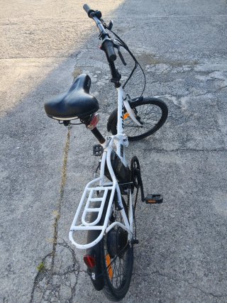 Bici eléct Nilox plegable SIN CARGADOR de BATERIA