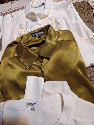 Lote 9 camisas y blusas talla S