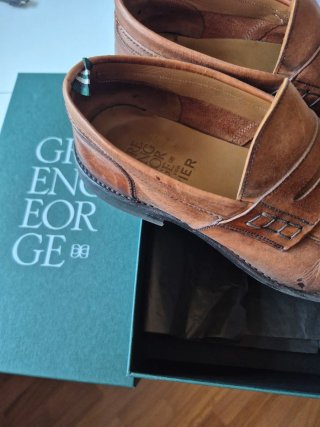 Scarpe Green George colore Cuoio Green George