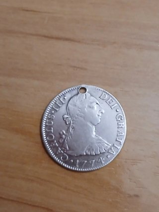 Lote 4 Monedas Españolas Carlos III 1778-1788.