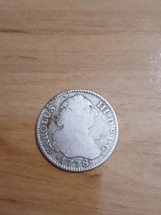 Lote 4 Monedas Españolas Carlos III 1778-1788.
