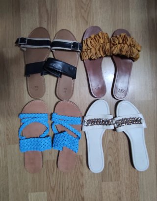 Sandalias Zara, C&A y otros