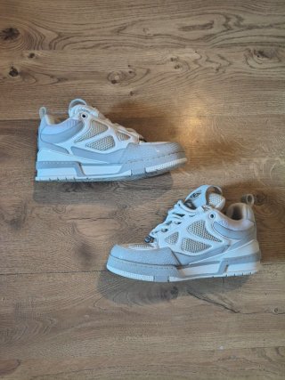 Scarpe Louis Vuitton Grigie/Bianche Tg 41
