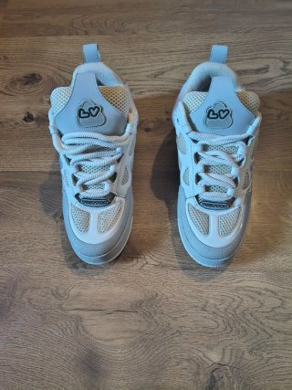 Scarpe Louis Vuitton Grigie/Bianche Tg 41