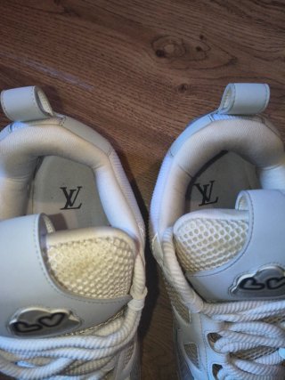 Scarpe Louis Vuitton Grigie/Bianche Tg 41