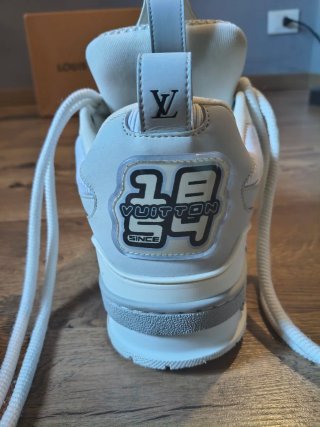 Scarpe Louis Vuitton Grigie/Bianche Tg 41