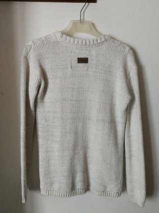 Jersey Element trenzado blanco mujer Talla XS