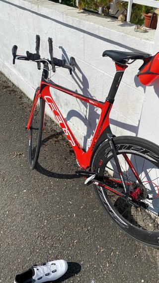 Bicicleta Felt  talla L Triatlon/crono