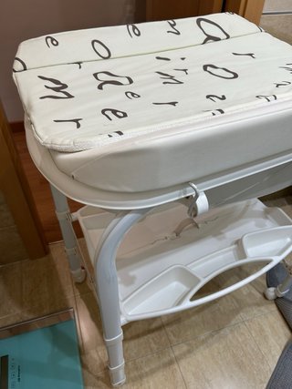Bañera para bebé con cambiador