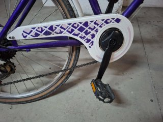 Bicicleta Morada Infantil