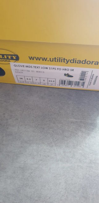 Scarpe da lavoro antinfortunistiche DIADORA n 38