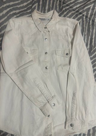 2 Camisas Vaqueras Zara Talla L (equivale a M)