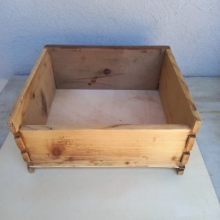 CAJÓN ANTIGUO MÁQUINA COSER SINGER.