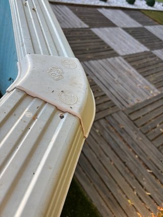 Piscina Gre 640x366x120cm Blanca