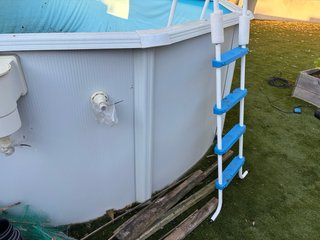 Piscina Gre 640x366x120cm Blanca