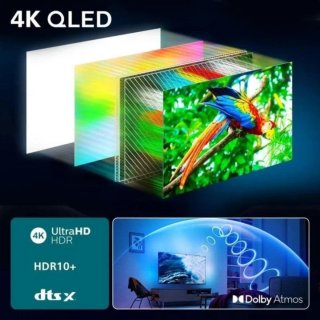 TV Philips 55 QLED 4K Ambilight Ultra HD