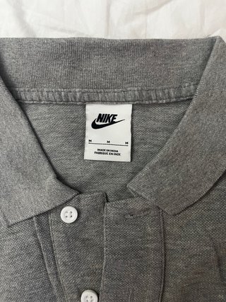 Polo Nike Hombre Gris Talla M