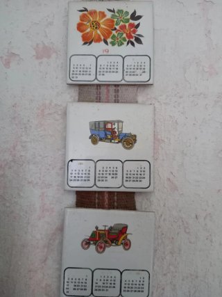 Recuerdos Menorca Calendarios albarcas Antiguos