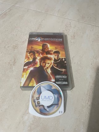 UMD Los 4 Fantásticos Película PSP