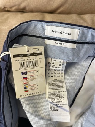 Pantalones cortos Pedro del Hierro Talla 48