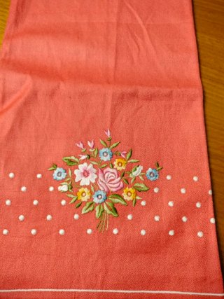 Tovaglia floreale vintage 59x105 cm