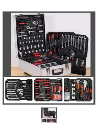 Set valigetta attrezzi cromo vanadio
