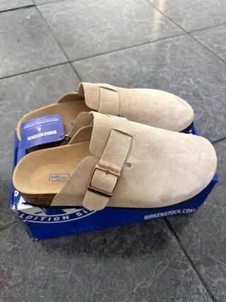 Birkenstock Boston Talla 40 Gris