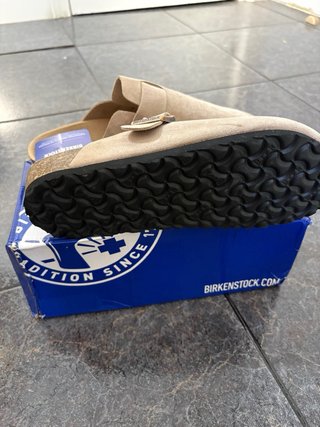 Birkenstock Boston Talla 40 Gris