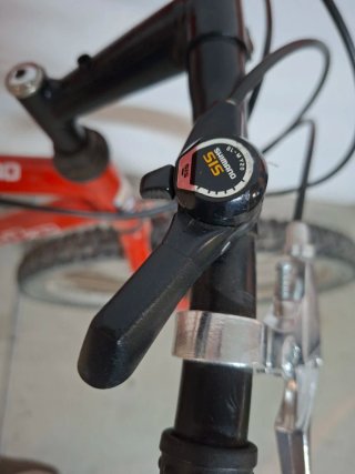 Bicicleta de adulto roja